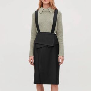 COS DRAPED APRON SKIRT 8